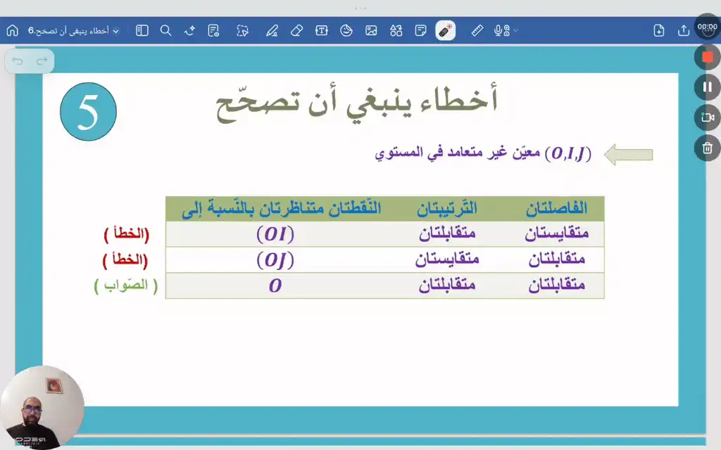 أخطاء ينبغي أن تصحح 5